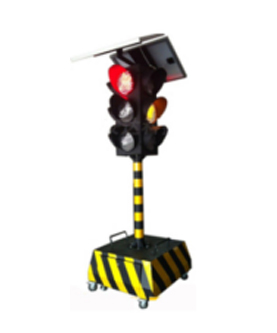 普兰太阳能移动信号灯