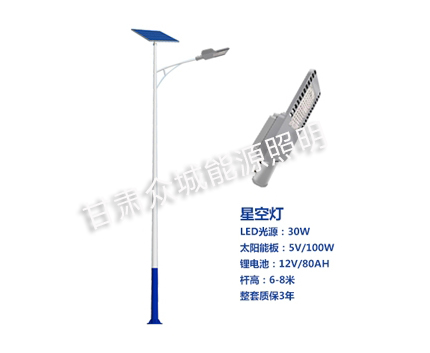 普兰爆款太阳能路灯